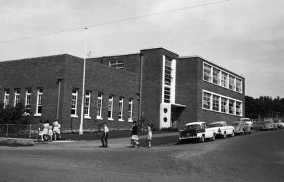 Wonthaggi Technical School, 1963. Photo: State Rivers and Water Commission, courtesy of State Library of Victoria